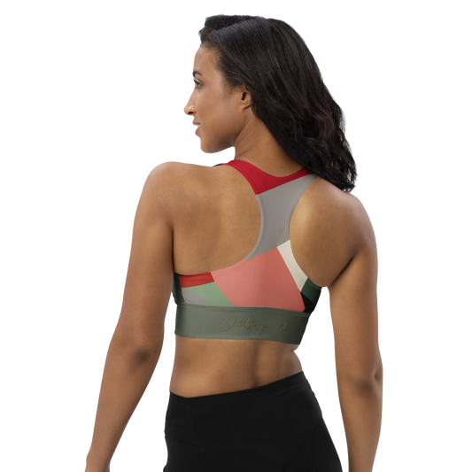 Chaitanya Abara Elite Fitness Corps Longline Sports Bra Eternal Agape Store