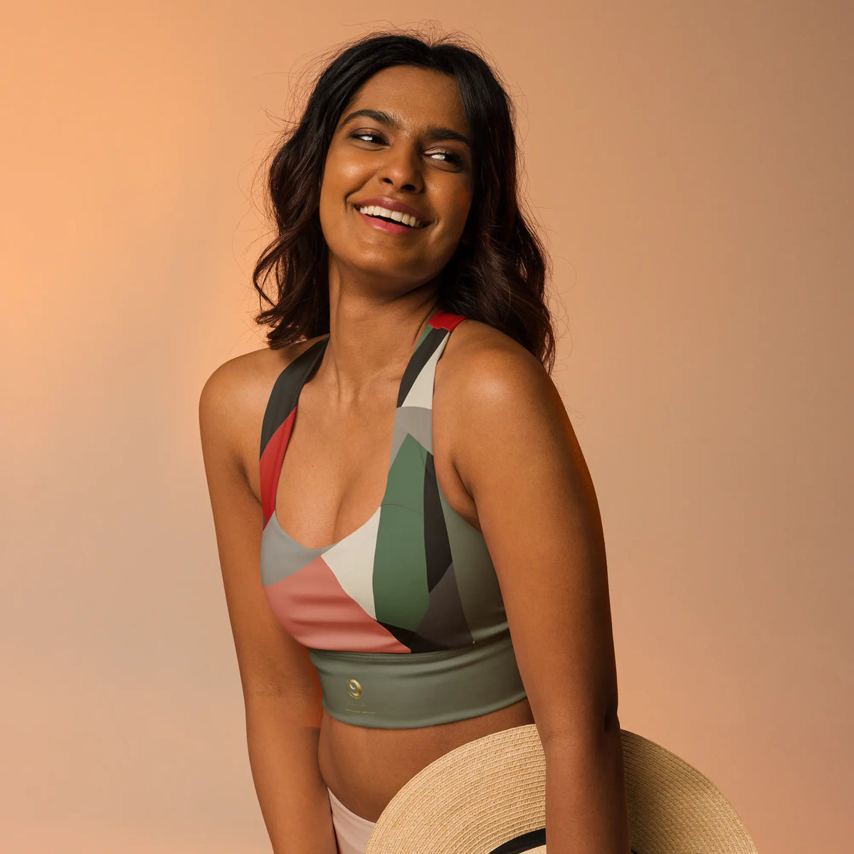 Chaitanya Abara Elite Fitness Corps Longline Sports Bra Eternal Agape Store