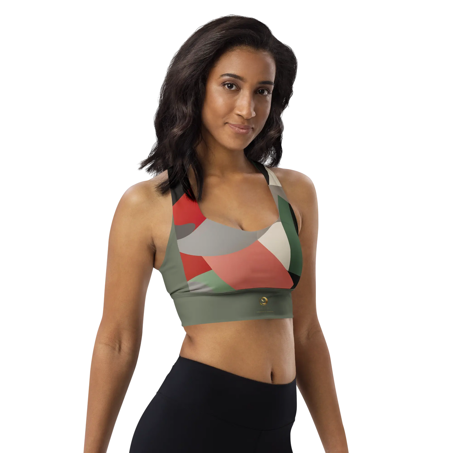 Chaitanya Abara Elite Fitness Corps Longline Sports Bra Eternal Agape Store