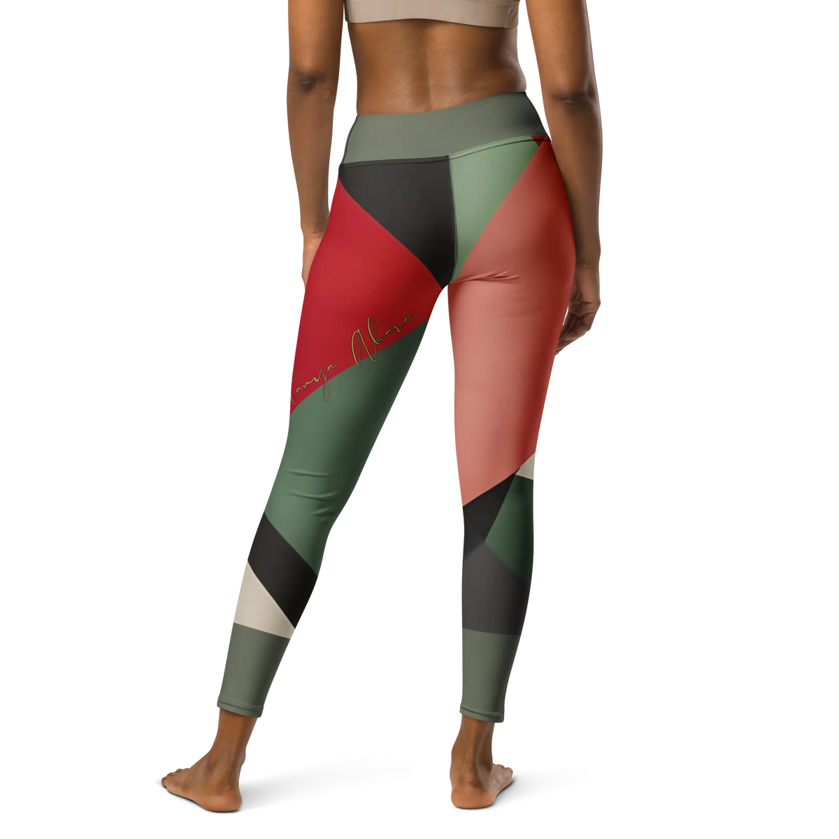 Chaitanya Abara Elite Fitness Corps Yoga Leggings Eternal Agape Store