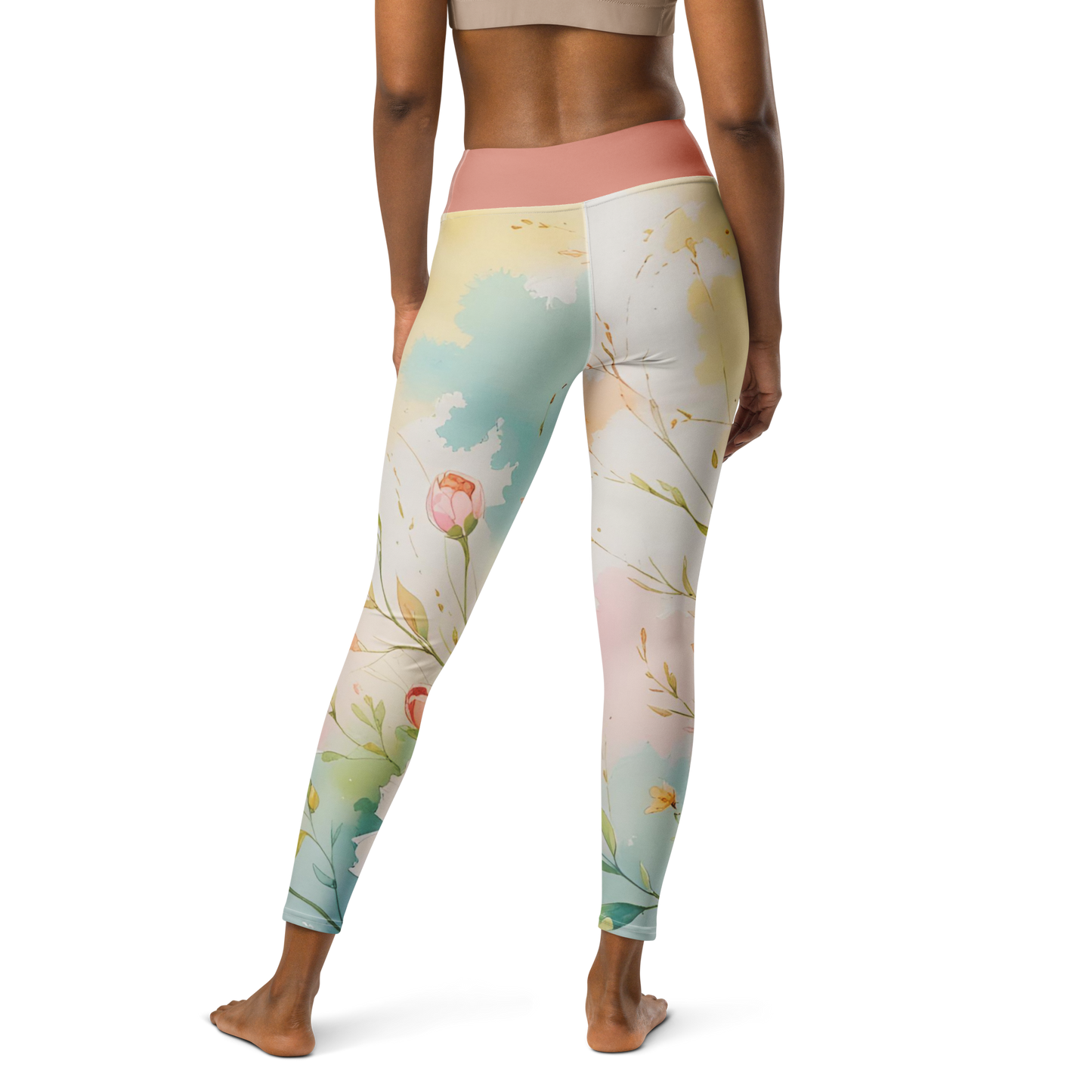 Chaitanya Abara Summer Bouquet Yoga Leggings