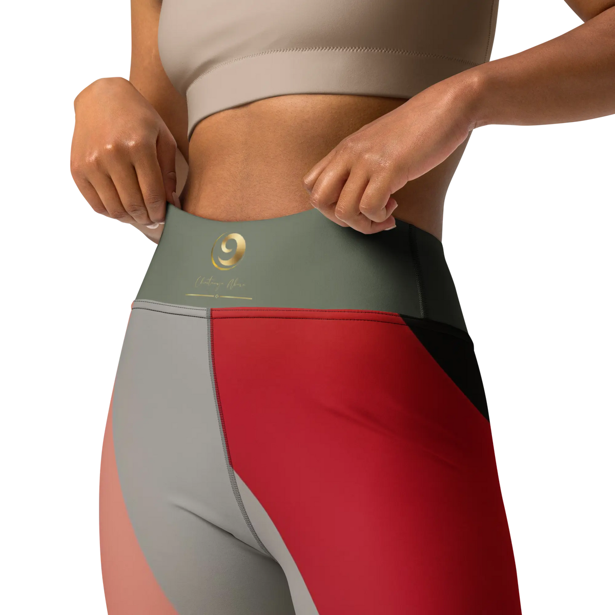Chaitanya Abara Elite Fitness Corps Yoga Leggings Eternal Agape Store