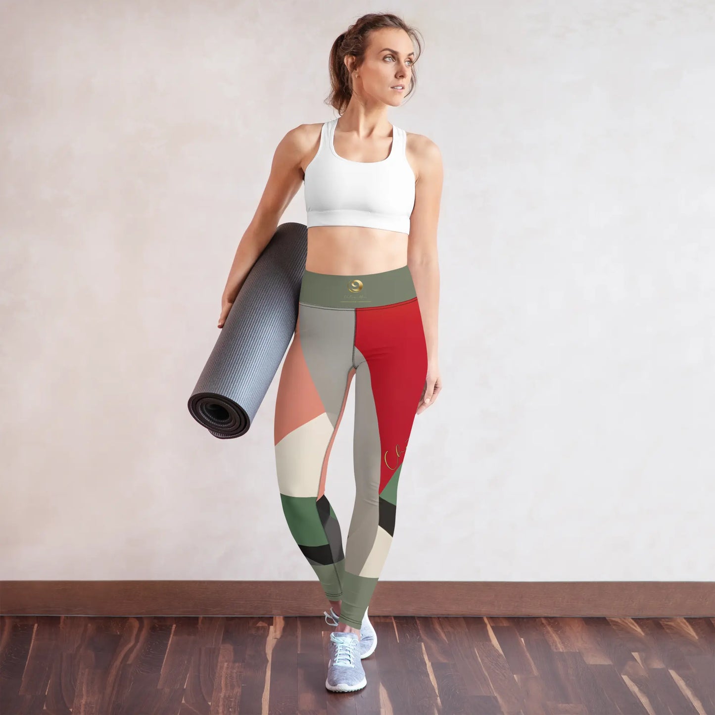 Chaitanya Abara Elite Fitness Corps Yoga Leggings Eternal Agape Store
