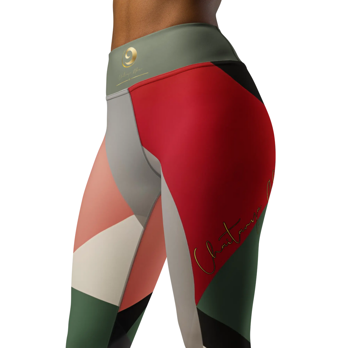 Chaitanya Abara Elite Fitness Corps Yoga Leggings Eternal Agape Store