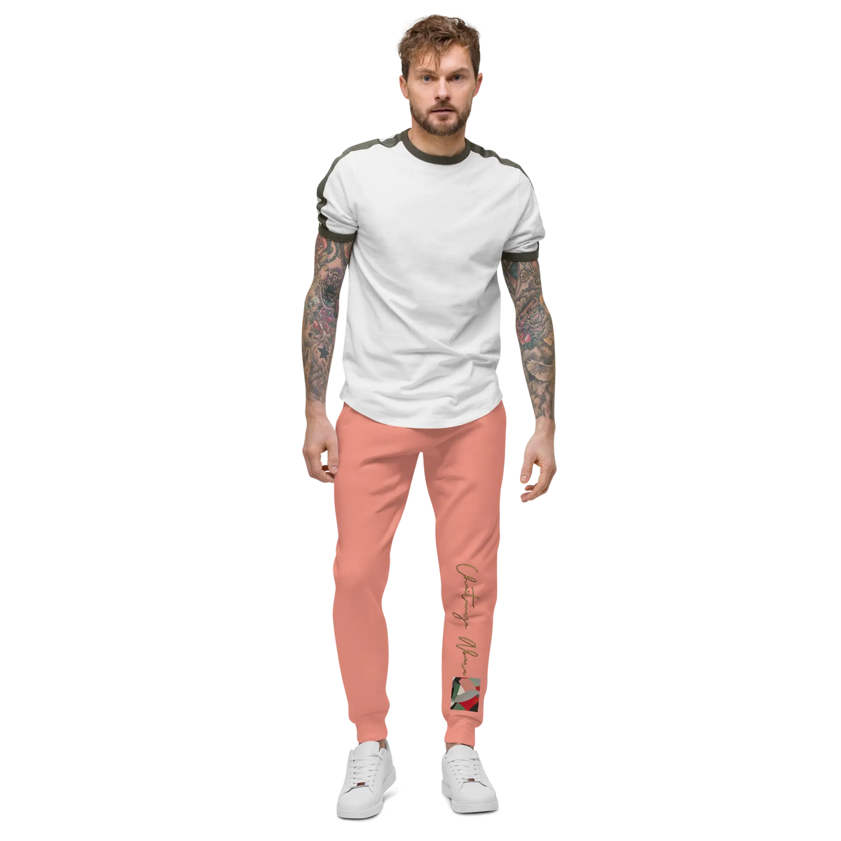 Chaitanya Abara Elite Fitness Corps Unisex Fleece Sweatpants Eternal Agape Store