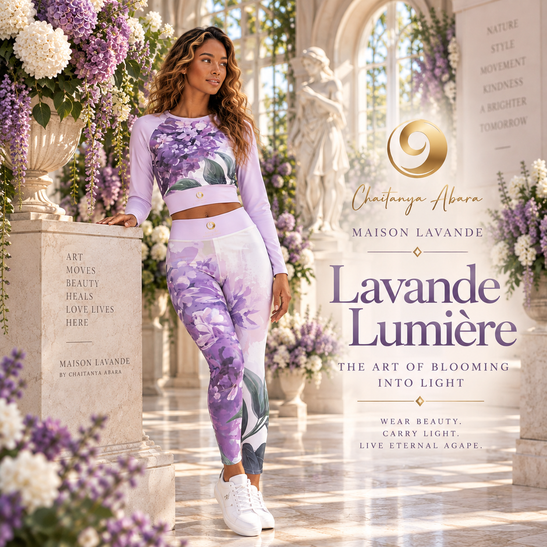 Lavande Lumière: The Art of Blooming Into Light