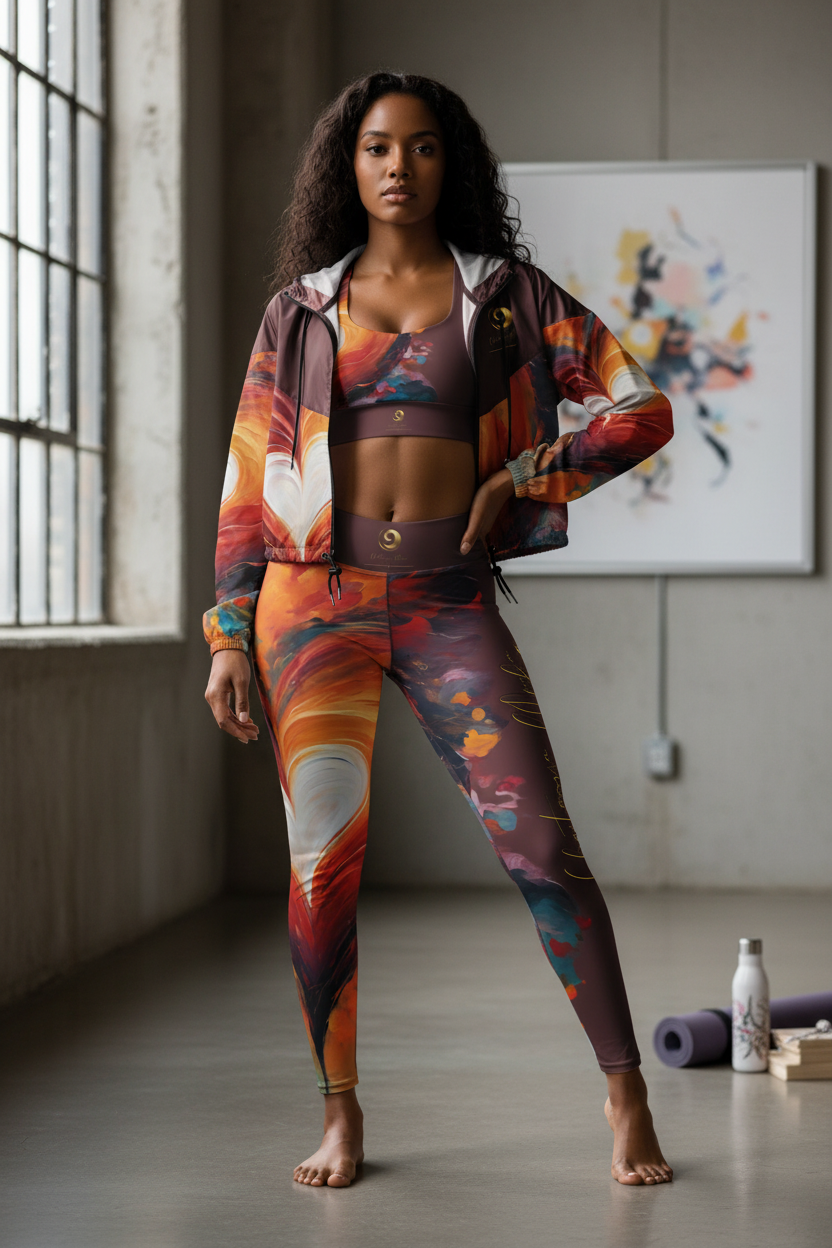 Chaitanya Abara Abstract Heart Full Outfit