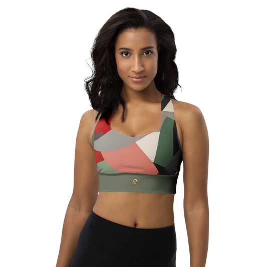 Chaitanya Abara Elite Fitness Longline Sports Bra