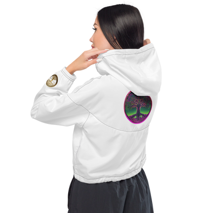 Eternal Agape Neon Collection Cropped Windbreaker Eternal Agape Store