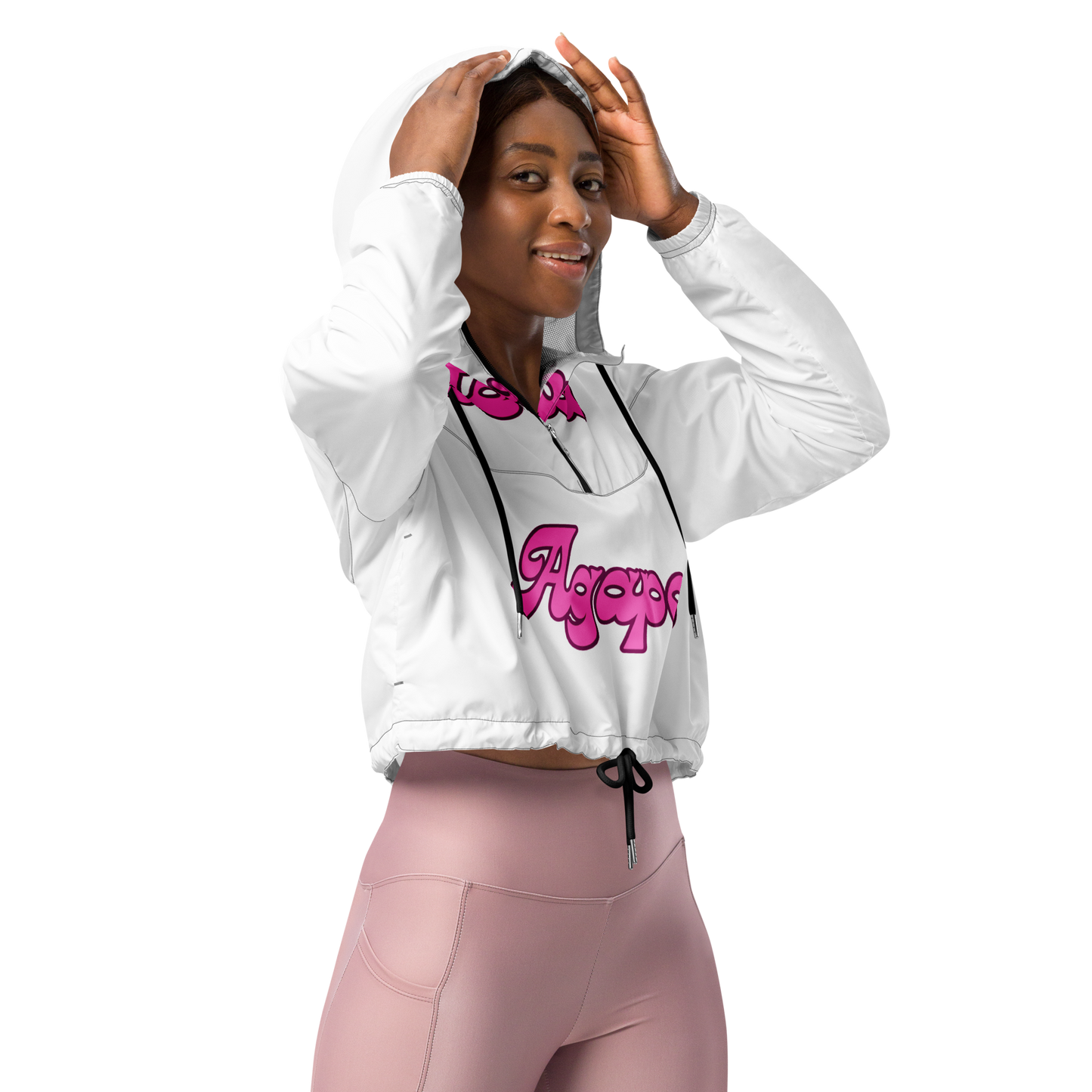 Eternal Agape Neon Collection Cropped Windbreaker Eternal Agape Store