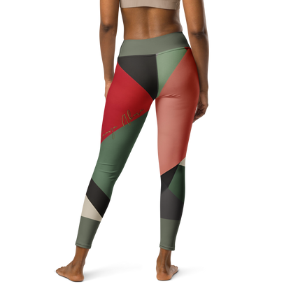 Chaitanya Abara Elite Fitness Corps Yoga Leggings