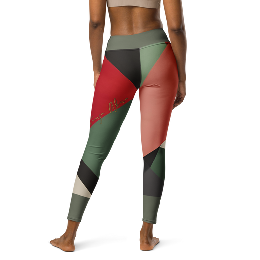 Chaitanya Abara Elite Fitness Corps Yoga Leggings