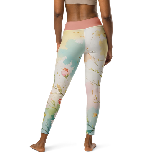 Chaitanya Abara Summer Bouquet Yoga Leggings