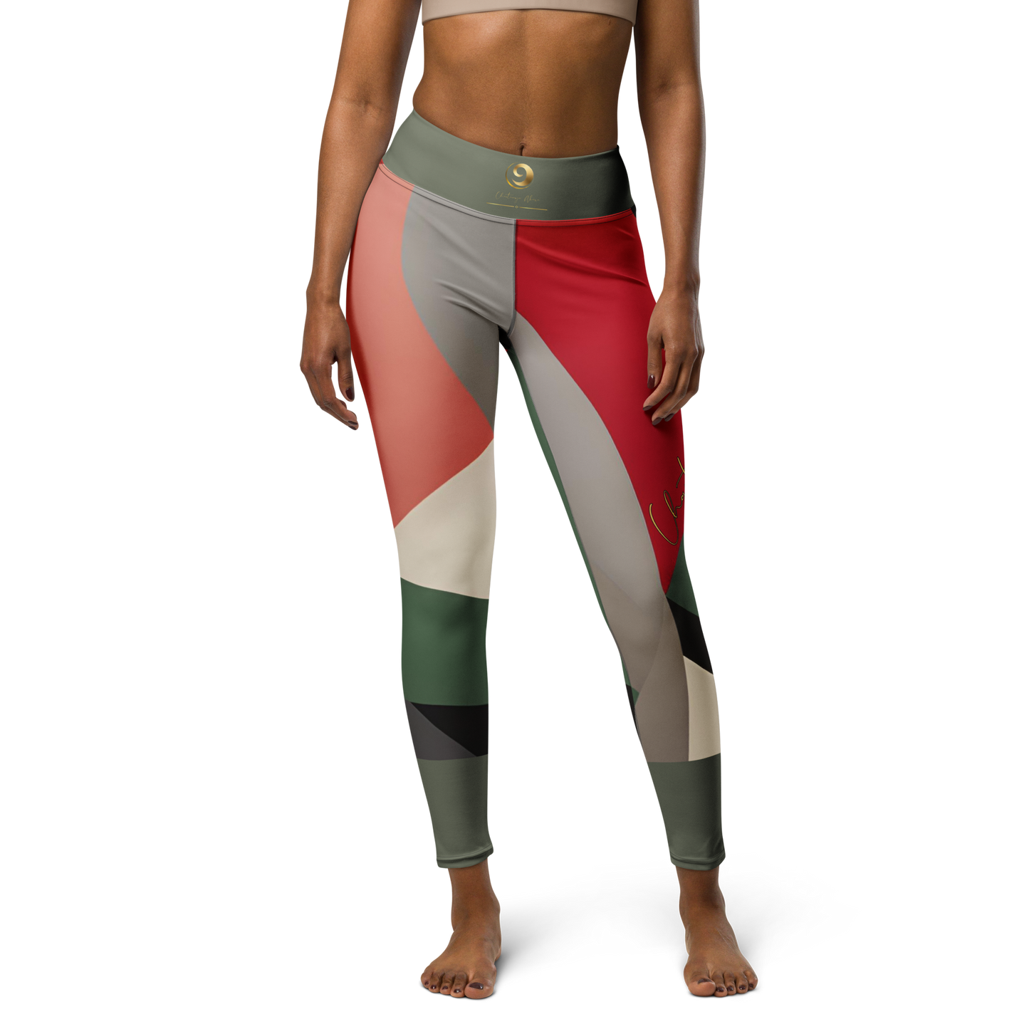 Chaitanya Abara Elite Fitness Corps Yoga Leggings