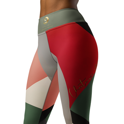 Chaitanya Abara Elite Fitness Corps Yoga Leggings