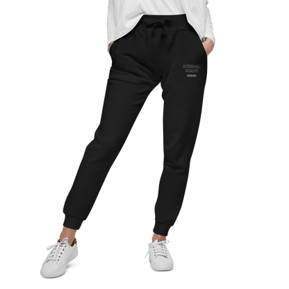 Eternal Agape Est. 2024 Embroidered Unisex Fleece Sweatpants