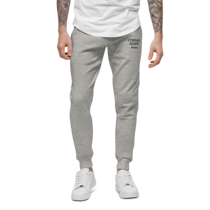 Eternal Agape Est. 2024 Embroidered Unisex Fleece Sweatpants