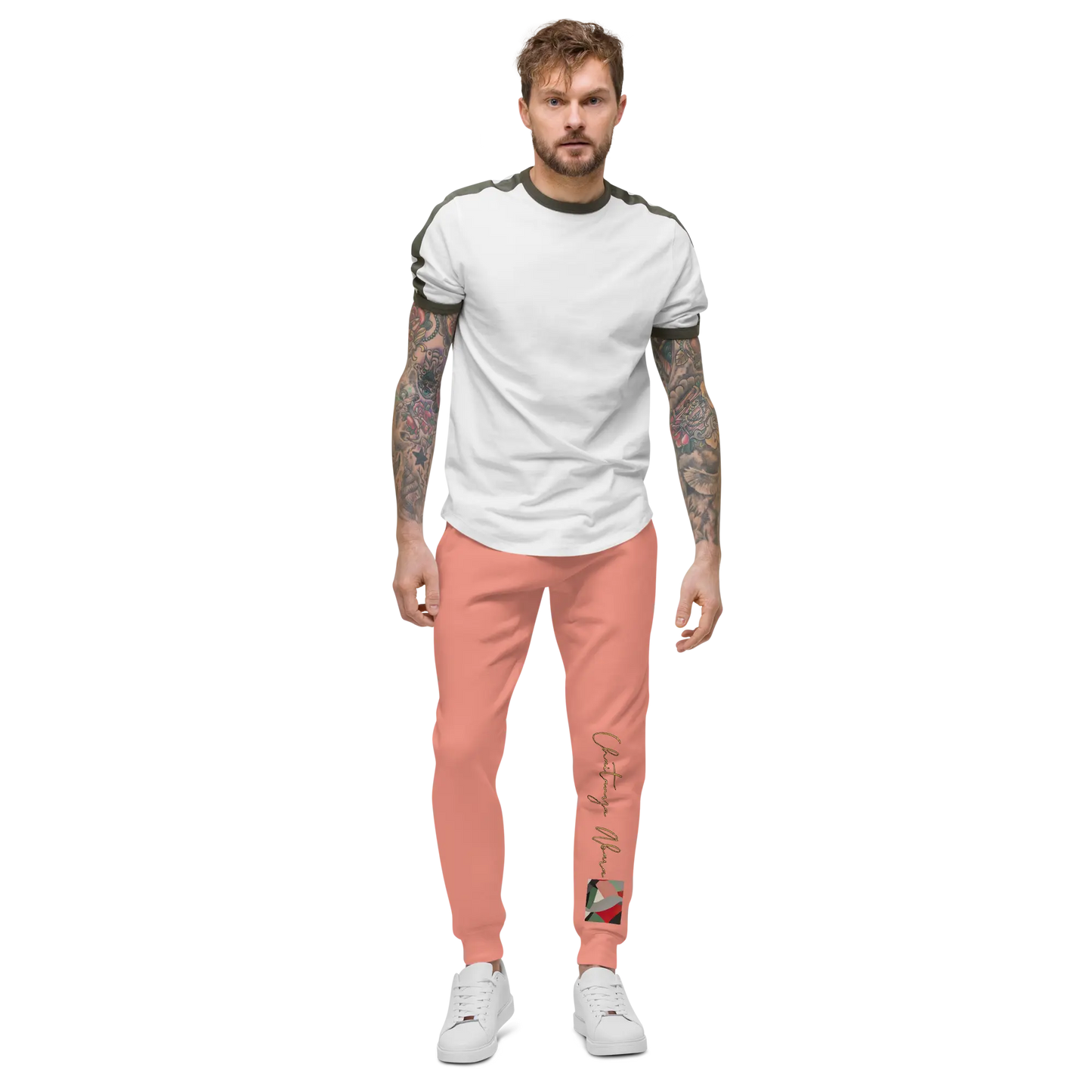 Chaitanya Abara Elite Fitness Corps Unisex Fleece Sweatpants Eternal Agape Store