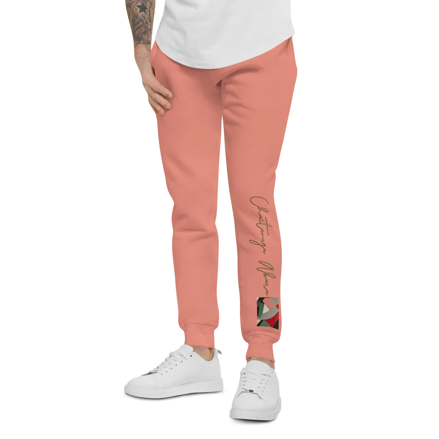 Chaitanya Abara Elite Fitness Corps Unisex Fleece Sweatpants Eternal Agape Store