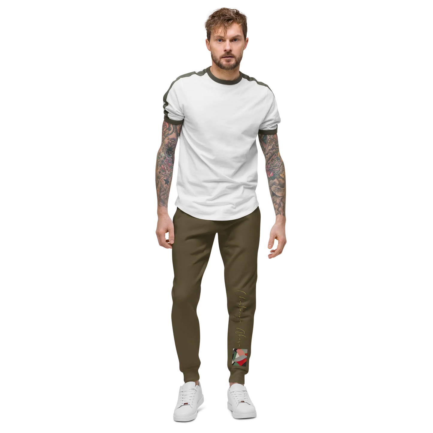 Chaitanya Abara Elite Fitness Corps Unisex Fleece Sweatpants Eternal Agape Store