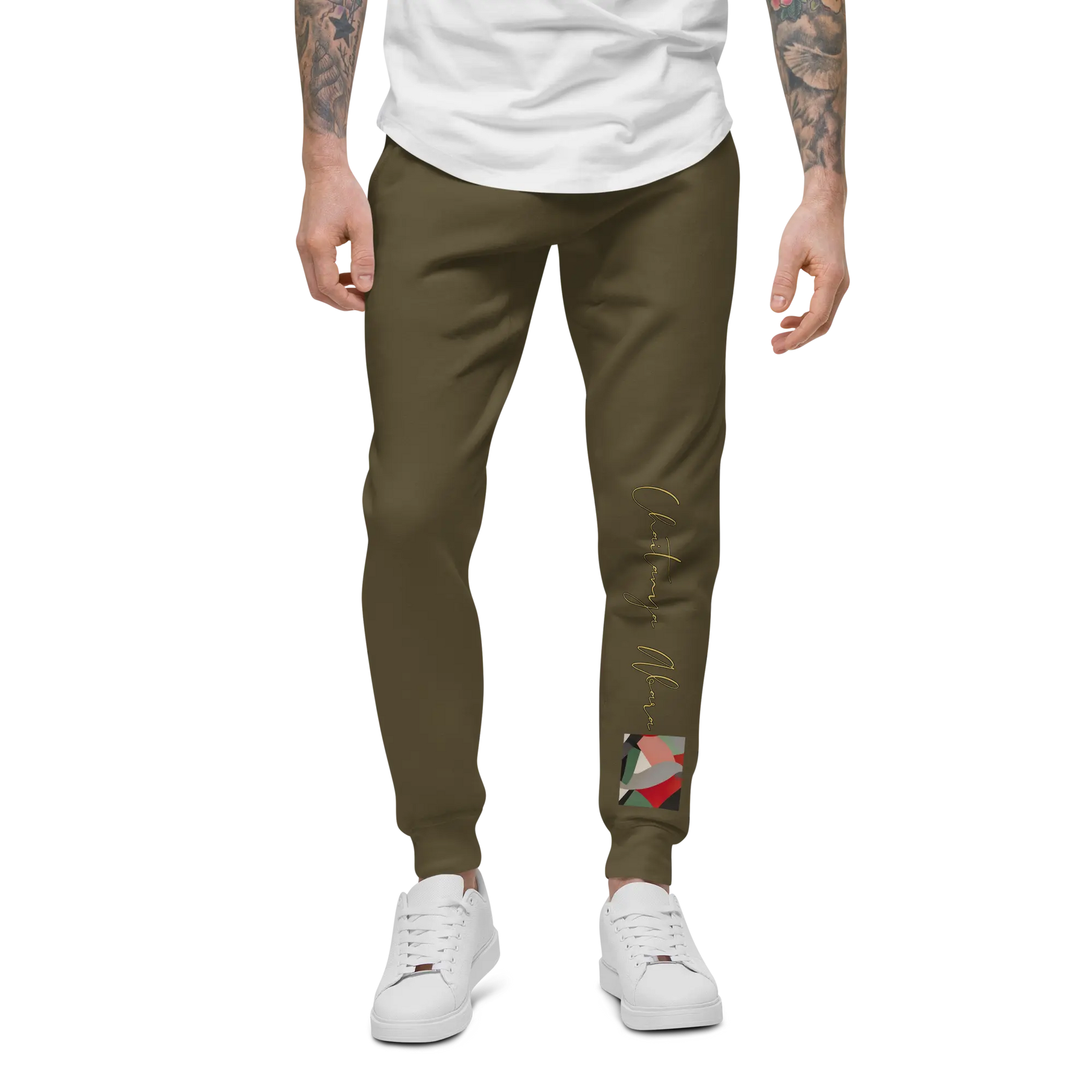 Chaitanya Abara Elite Fitness Corps Unisex Fleece Sweatpants Eternal Agape Store