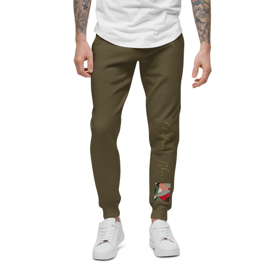 Chaitanya Abara Elite Fitness Corps Unisex Fleece Sweatpants Eternal Agape Store