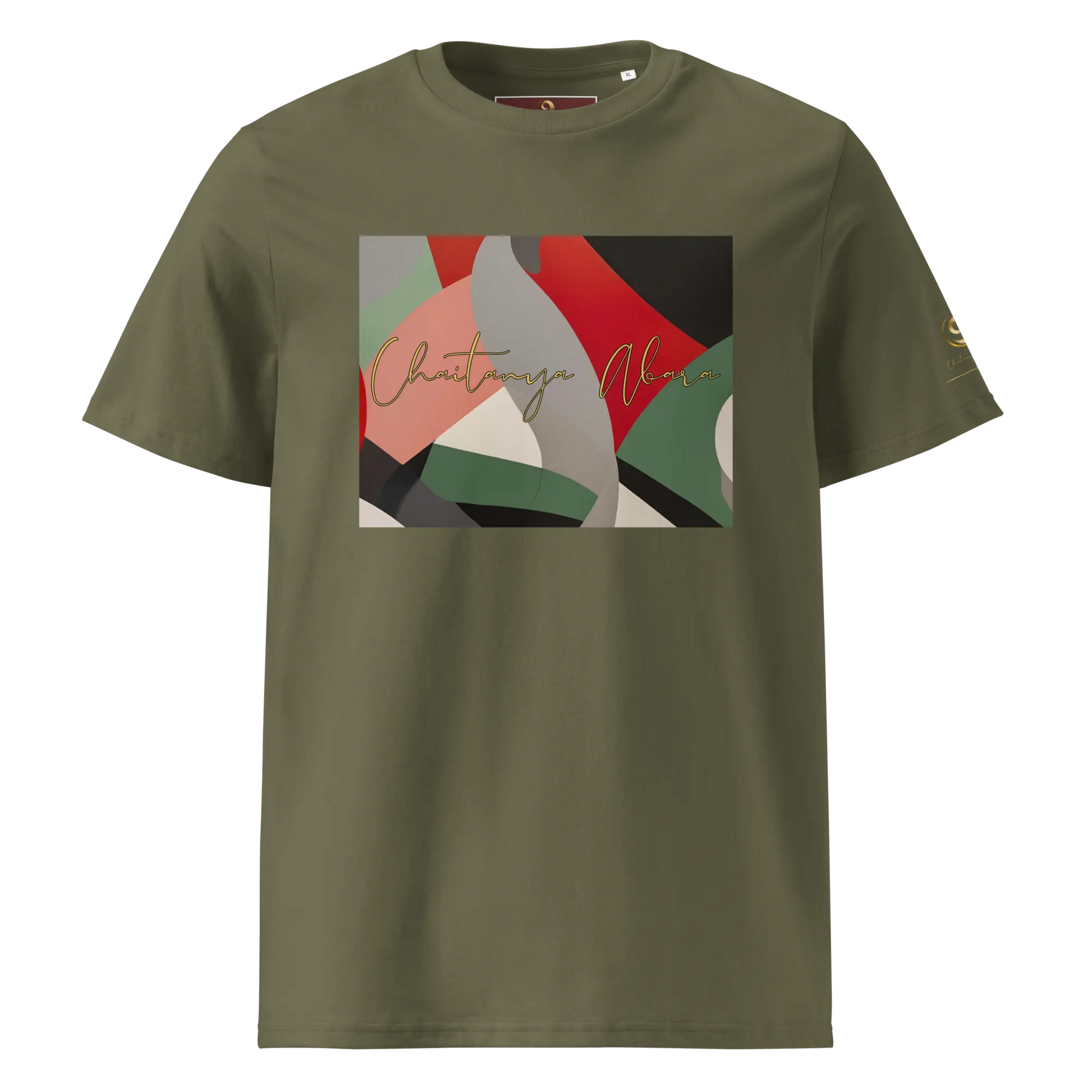 Chaitanya Abara Elite Fitness Corps Unisex Organic Cotton T-Shirt Eternal Agape Store