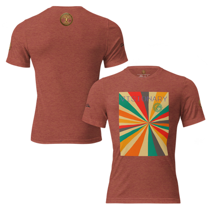Eternal Agape Visionary Prizm Retro Graphic T Shirt