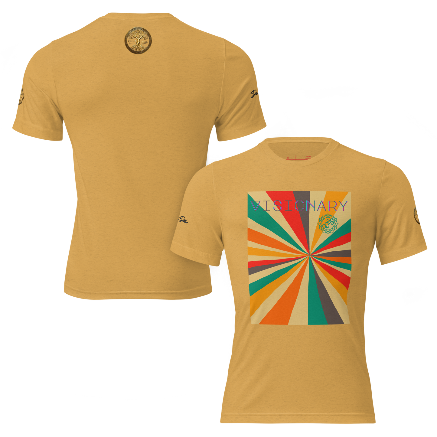 Eternal Agape Visionary Prizm Retro Graphic T Shirt