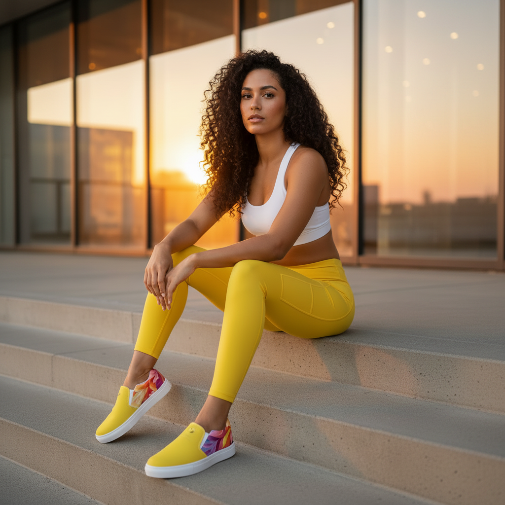 Yellow Rainbow Blossom – Instagram Square
